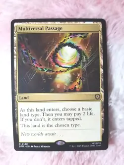 MTG Multiversal Passage Marvel's Spider-Man Regular Magic the Gathering #0180 - Image 1