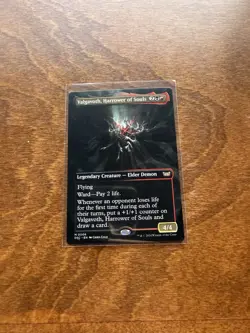 Borderless Valgavoth Harrower of Souls Duskmourn Mythic - Image 1