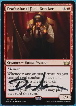 Professional Face-Breaker Streets of New Capenna PLD SIGNED (518307) ABUGames - Image 1