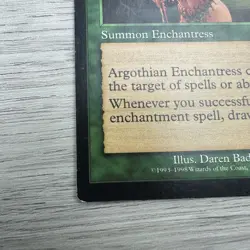 MTG Magic the Gathering Argothian Enchantress Rare Urza's Saga NM Free Shipping! - Image 2