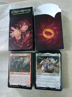 MTG Tales Of Middle Earth Starter Kit 2 Decks Opened - Image 2