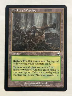 MTG - Hickory Woodlot - Mercadian Masques - LP - Magic the Gathering - Image 1