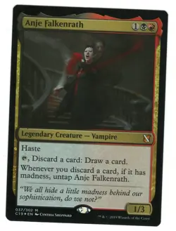 MTG Anje Falkenrath Commander 2019 Magic The Gathering TCG - Image 1