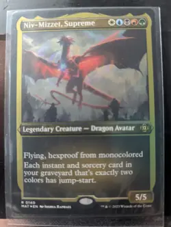 Niv-Mizzet, Supreme - Etched Foil 140 MAT MTG SealedinSleeve - Image 1