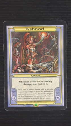Magic MTG Oversized Ashnod Promo Near Mint Vanguard - Image 2