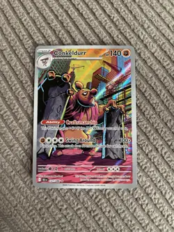 Pokemon Card - Conkeldurr 127/086 Black Bolt Holo - Image 1