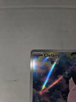 Pokemon TCG Clefairy 094/088 Holo Full Art Illustration Rare Perfect Order NM - Image 2