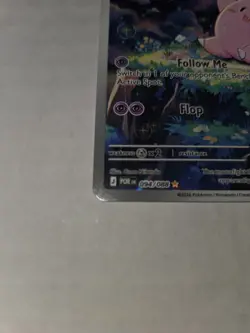 Pokemon TCG Clefairy 094/088 Holo Full Art Illustration Rare Perfect Order NM - Image 4