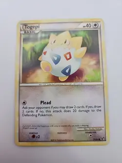 TOGEPI 70/90 - Non Holo - common - Undaunted - 2010 Pokemon CARD - NM - Image 1
