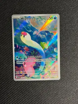 Wiglett 206/198 Illustration Rare Scarlet & Violet Pokemon Near Mint - Image 2