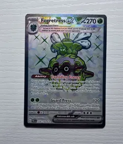 Pokemon SV02: Paldea Evolved #230/193 Forretress ex Ultra Rare - Image 1