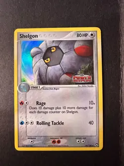 Pokemon TCG - Shelgon 39/108 Reverse Holo Stamped - EX Power Keepers NM - Image 1