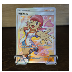 Pokemon TCG Whitney Trainer Full Art Holo Ultra Rare SM-Lost Thunder 214/214 - Image 1