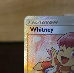Pokemon TCG Whitney Trainer Full Art Holo Ultra Rare SM-Lost Thunder 214/214 - Image 2