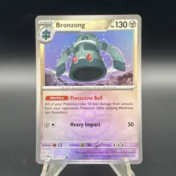 Pokemon TCG Bronzong Master Ball Pattern 067/131 SV Prismatic Evolutions NM - Image 1