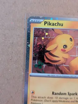 Pokemon Pikachu 2026 Pokemon Day Promo - Visible Swirl - NM/Excellent - Image 1