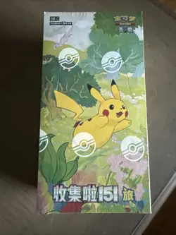 Pokemon TCG: Collect 151 Journey Standard Slim Booster Box (Chinese) US - Image 1
