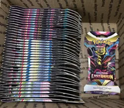 POKEMON 36 LOST ORIGIN FACTORY SEALED SLEEVED BOOSTER PACKS - Booster Box Amount - Image 1