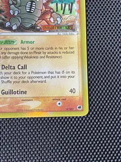 Pinsir (Delta Species) 9/101 - Dragon Frontiers Stamped Reverse Holo Pokemon LP - Image 4