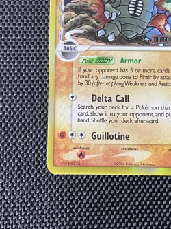Pinsir (Delta Species) 9/101 - Dragon Frontiers Stamped Reverse Holo Pokemon LP - Image 5
