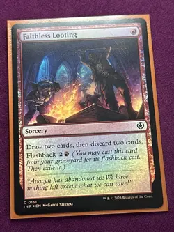 Faithless Looting (Foil) - INR- MTG Innistrad Remastered - Image 1
