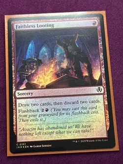 Faithless Looting (Foil) - INR- MTG Innistrad Remastered - Image 2