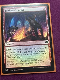 Faithless Looting (Foil) - INR- MTG Innistrad Remastered - Image 4