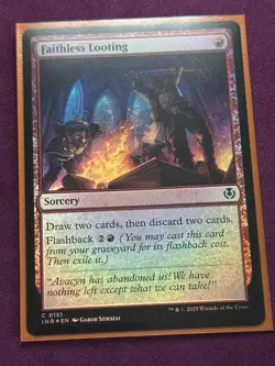 Faithless Looting (Foil) - INR- MTG Innistrad Remastered - Image 5