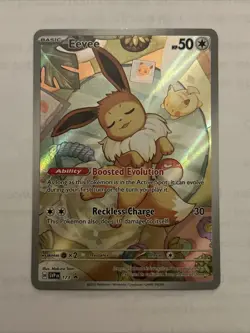 Pokemon Eevee TCG 173 Scarlet & Violet Black Star Promo - Image 1
