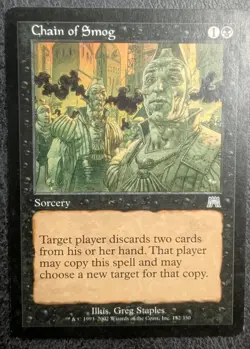 MTG - Chain of Smog - Onslaught 132/350 - Regular Uncommon - Magecraft Combo - Image 1
