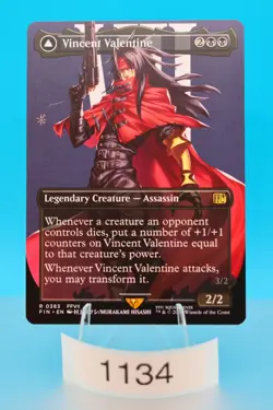 MTG Vincent Valentine (Borderless) Final Fantasy Regular #383 - Image 1