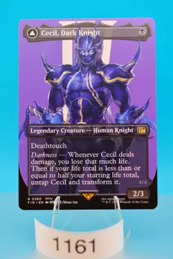 MTG Cecil, Dark Knight (Borderless) Final Fantasy Regular #380 - Image 1