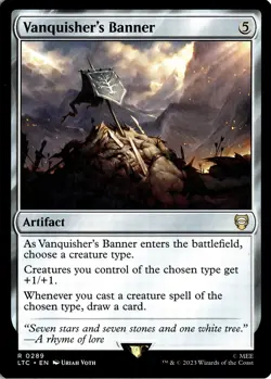 NM - Vanquisher's Banner R Commander: The Lord of the Rings: Tales of Middle-ear - Image 1