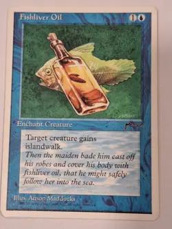 Fishliver Oil - Chronicles - Magic the Gathering MTG Nice! - Image 1
