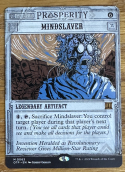 MTG Outlaws of Thunder Breaking News, Mindslayer - Image 1