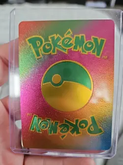 Charizard V Rainbow Foil Fan Art Vinyl Collector Pokemon Display Card - Image 2