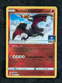 2023 Pokemon RADIANT CHARIZARD #020/159 Crown Zenith - Gym SE Asia Exclusive (E) - Image 1