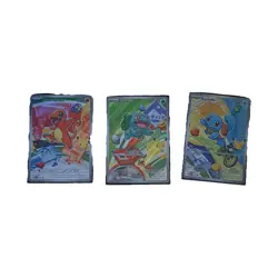 Pokemon TCG First Partner Illustration Collection Charmander Bulbasaur Squirtle - Image 1