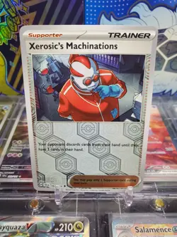 Xerosic's Machinations 064/064 Reverse Holo Uncommon Pokemon TCG Shrouded Fable - Image 1