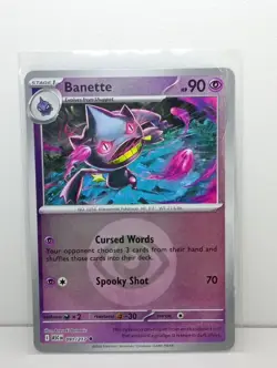 Pokemon TCG - Ascended Heroes - Energy Reverse Holo - Banette - 091/217 NM - Image 1