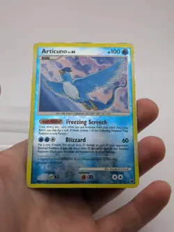 The Pokemon Company Articuno Majestic Dawn 1/100 Reverse Holo Rare 100 HP ENG - Image 1