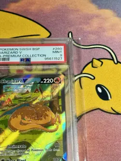 2022 Pokemon Charizard V 260 Ultra Premium Collection Promo SWSH260 PSA 9 GRADED - Image 5