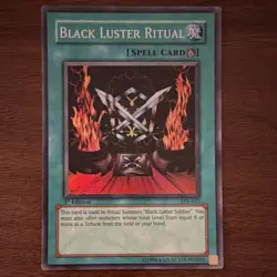 Konami Black Luster Ritual SYE-025 Super Rare 1st Ed EN - Image 1