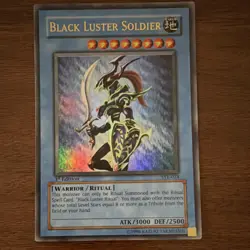 Konami Black Luster Soldier SYE-024 Ultra Rare Foil 1st Ed EN - Image 1