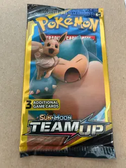 Pokemon Team Up Booster Pack (3 Card Mini Pack) - Item is for 1 pack - Image 3