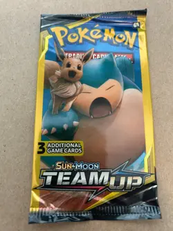 Pokemon Team Up Booster Pack (3 Card Mini Pack) - Item is for 1 pack - Image 5