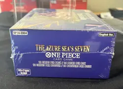 ✨One Piece Azure Sea's Seven OP-14 EB-04 Booster Box English SEALED With CASE💥 - Image 4