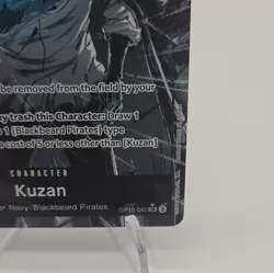 Bandai One Piece Kuzan OP10-082 Super Rare Foil Parallel 5 Cost 5000 Power - Image 4