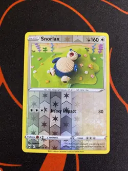 Snorlax 109/159 Reverse Holo Crown Zenith Pokemon Card TCG - Image 1