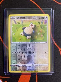 Snorlax 109/159 Reverse Holo Crown Zenith Pokemon Card TCG - Image 4